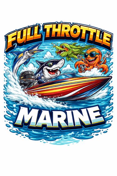 full throttle marine logo